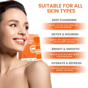 Oveallgo™ Carrot Pore Purifying Bubble Mask