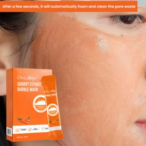 Oveallgo™ Carrot Pore Purifying Bubble Mask