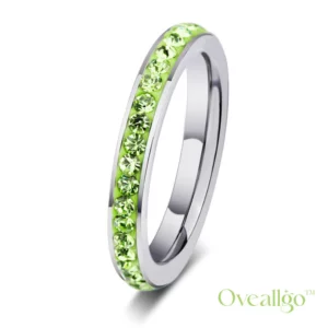 Oveallgo™ Peridotology Surgardown Ring