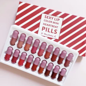 Capsule liquide de mini rouge à lèvres Pudaier 18 couleurs