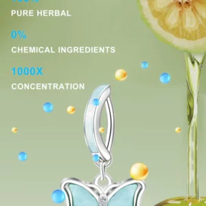 SFRCORD Body Detox Fat Burning Liver & Lung Cleanse Essential Oil Belly Button Ring