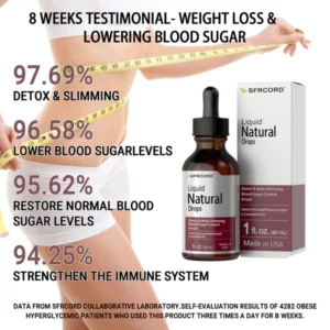 SFRCORD® Natural Detox & Body Sculpting Blood Sugar Drops