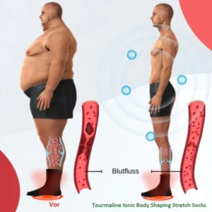 Tourmaline Ionic Body Shaping Stretch Socks