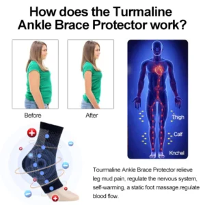 Tourmaline Self-heating Body Shaping Ankle Brace