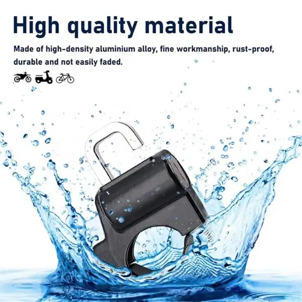 Universal Motorcycle Helmet Lock