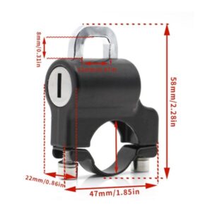 Universal Motorcycle Helmet Lock