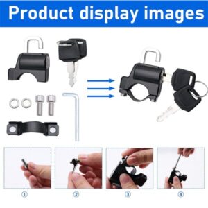 Universal Motorcycle Helmet Lock