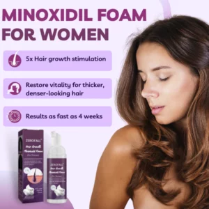Schiuma di Minoxidil ZeroFall™ per a crescita di i capelli