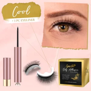 Alternative view of flysmus™ EyesLux Wiederverwendbare selbstklebende Wimpern