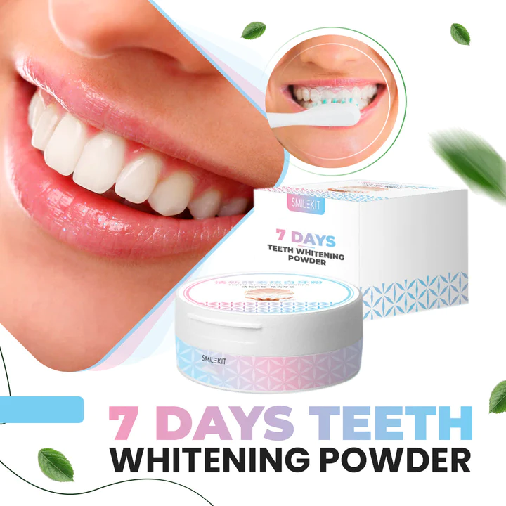 7 ka adlaw nga Teeth Whitening Powder