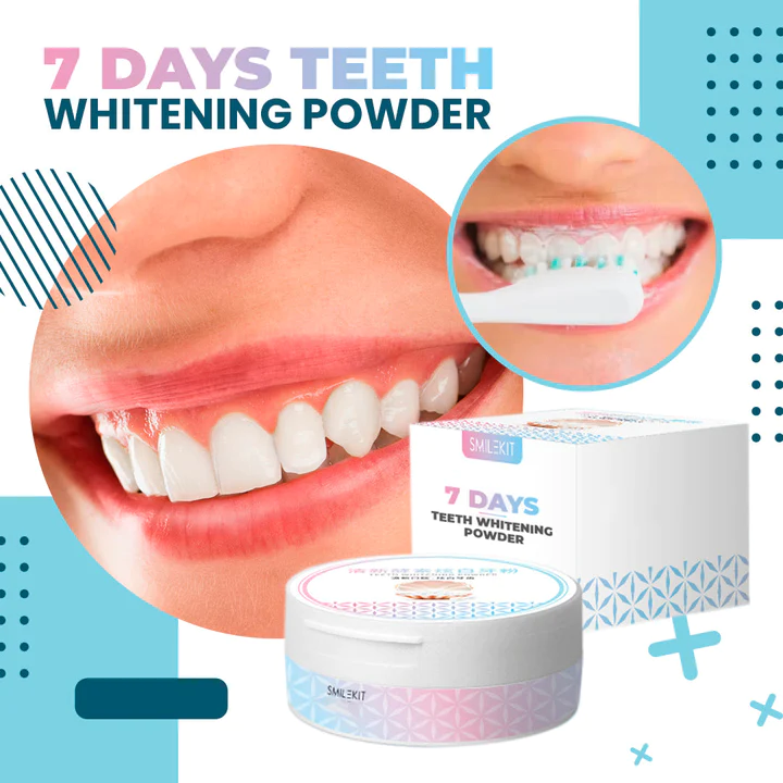 7 օր ատամների սպիտակեցնող փոշի