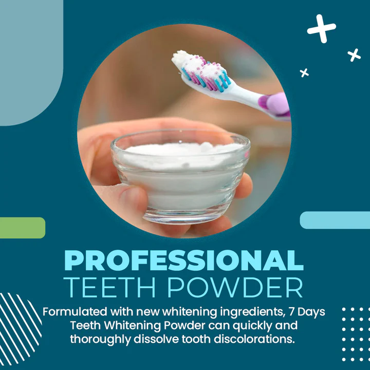7 Hnub Teeth Whitening Powder