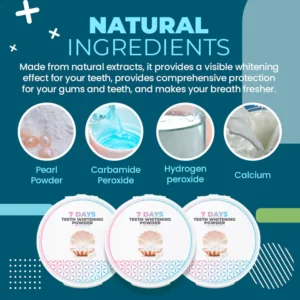 7 Days Teeth Whitening Powder