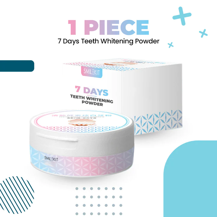 7 Araw na Teeth Whitening Powder
