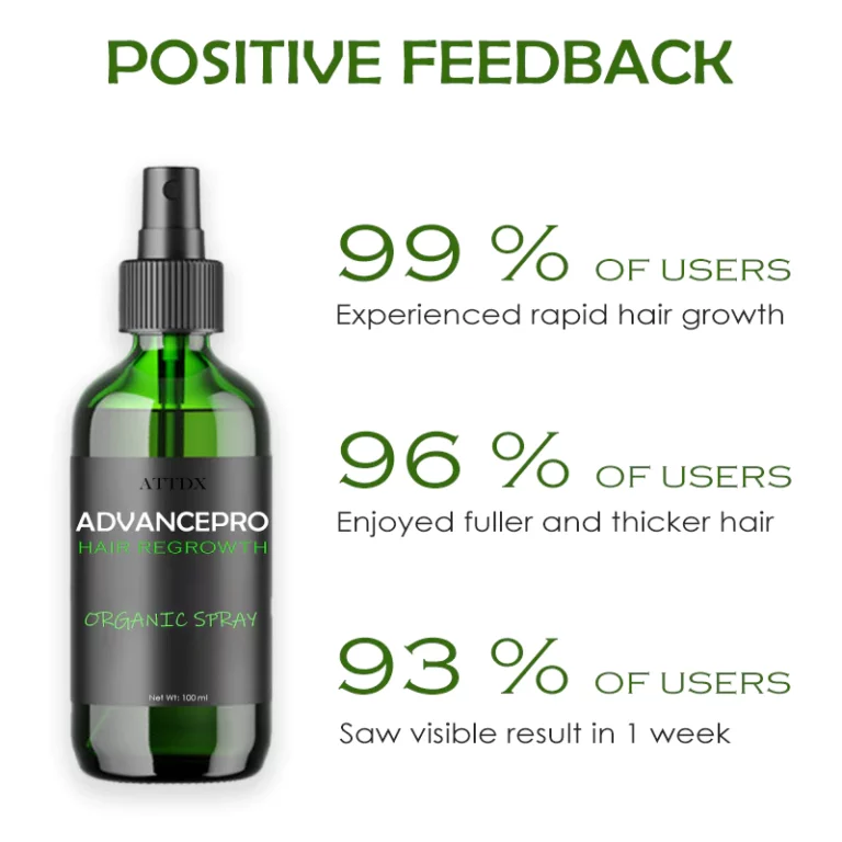 ATTDX AdvancePro HairRegrowth အော်ဂဲနစ်မှုတ်ဆေး