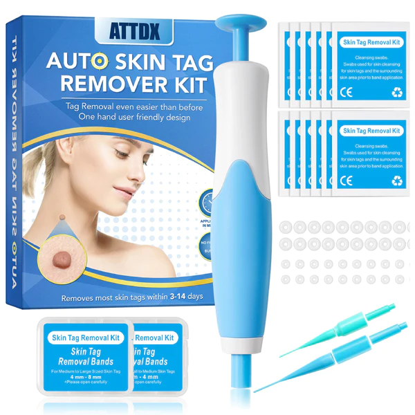 ATTDX AutoSkinTag Painless Removal Device Kit