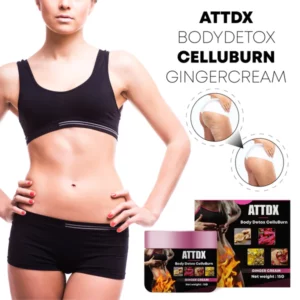 Alternative view of ATTDX BodyDetox CelluBurn GingerCream