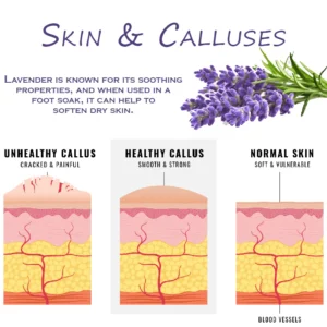 ATTDX FootCorn Calluses Lavender PeelMask
