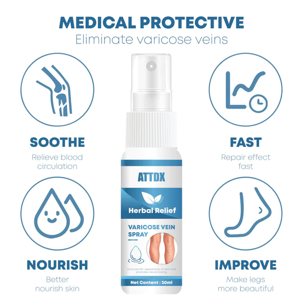ATTDX Herbal Relief Varicose Vein Spray