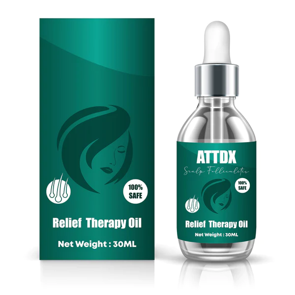 ATTDX Scalp Folliculito Relief TherapyOil aliejus