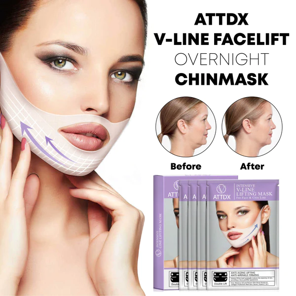 ATTDX V-Line FaceLift naktinė smakro kaukė