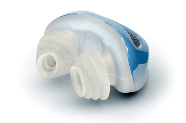 Darlledu'r Micro-CPAP Di-Fwgwd Cyntaf Di-Hwn