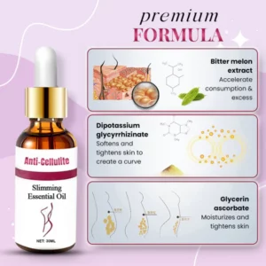 Anti-Cellulite Slimming Essential Oil