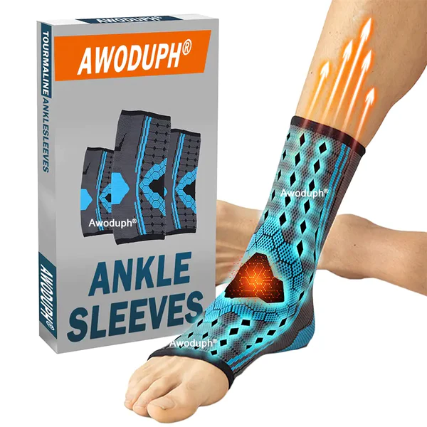 Awoduph™ Tourmaline Ionic Ankle Sculpting Socks
