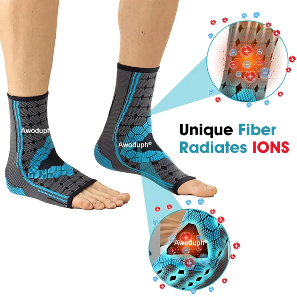 Awoduph™ Tourmaline Ionic Ankle Body Socks Socks