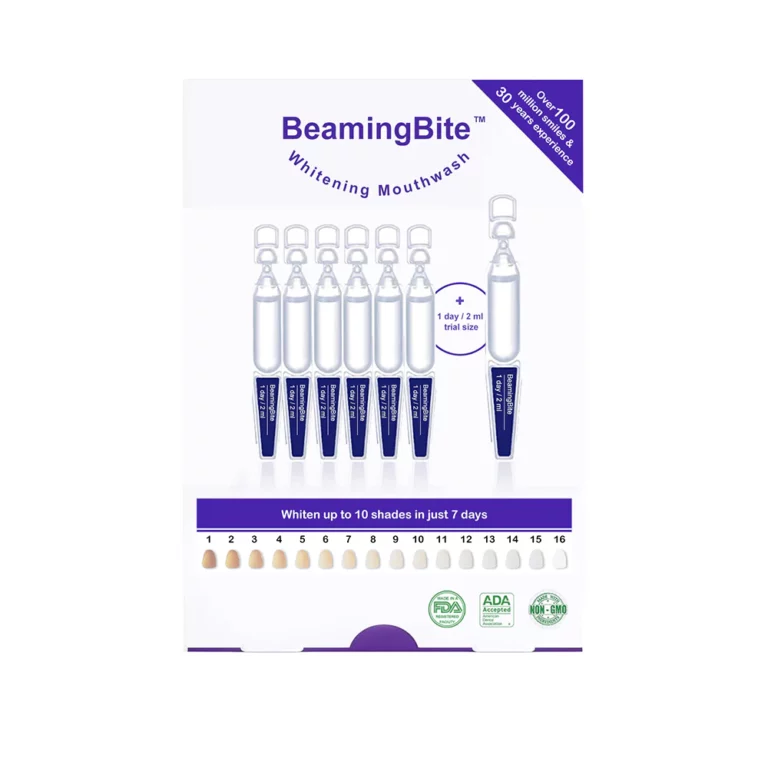Отбеливающая жидкость для полоскания рта BeamingBite™