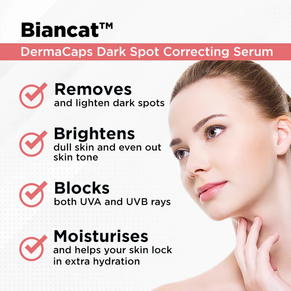 Biancat™ DermaCaps donkervlekkorrigerende serum