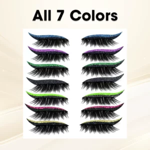 Biancat™ GlitzWink Cat Eyeliner Lashes Sticker