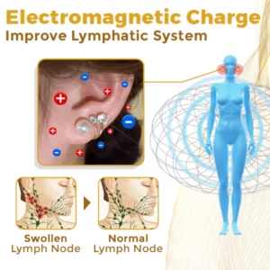 Biancat™ LymphAura Pyrrhotite Detoxifying Earrings