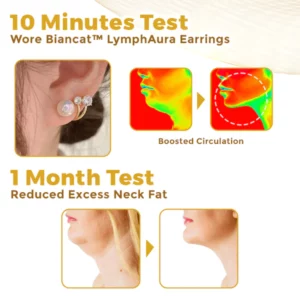 Biancat™ LymphAura Pyrrhotite Detoxifying Earrings
