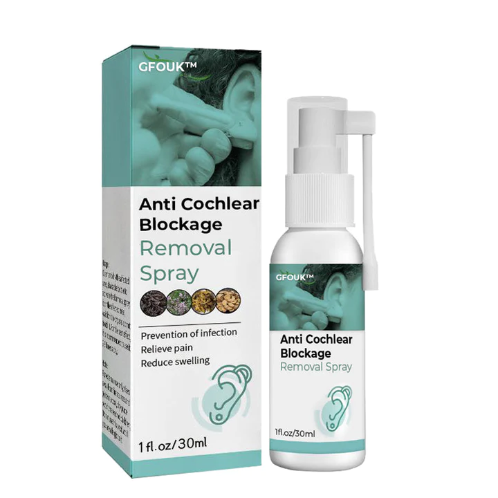 CC ™ Anti Cochlear Blockage Removal Spray