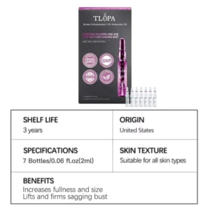CC™ Breast Enhancement Lift Ampoules oil