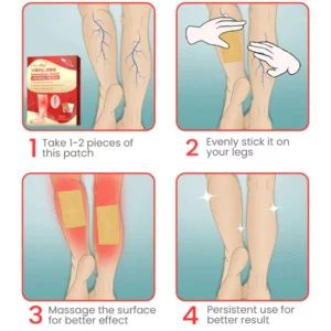 CC™ VeinLess Immediate Relief Herbal Patch