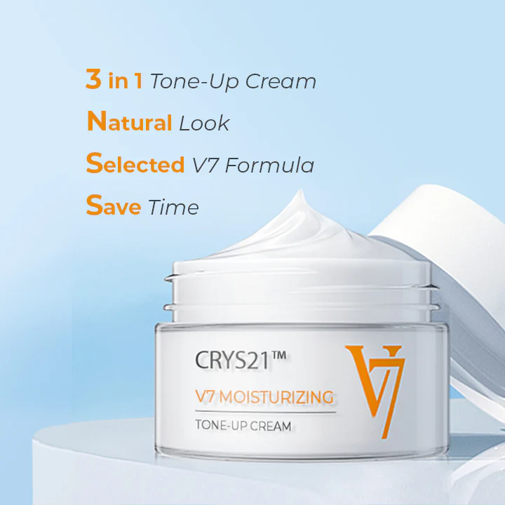 Crema tonificante hidratante CRYS21™ V7