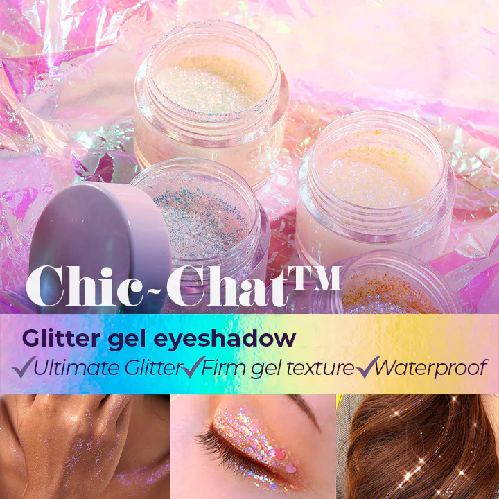 Chic-Chat™ Glitter Gel Oogschaduw