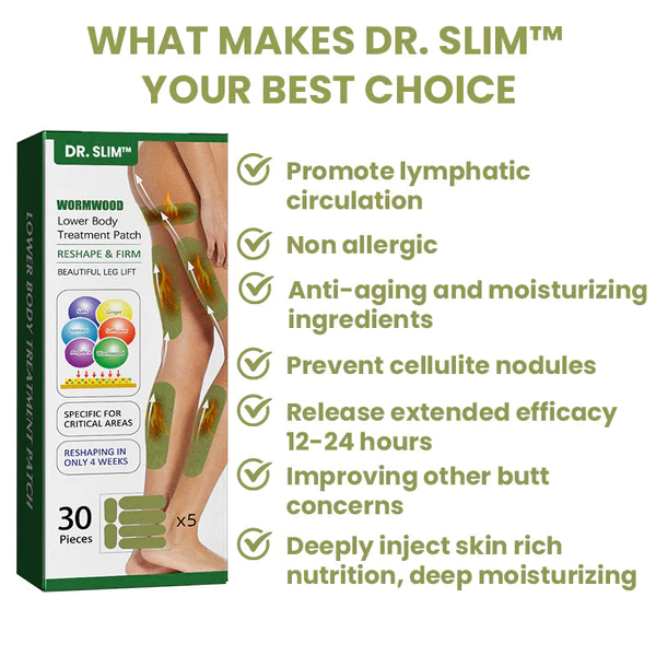 Dr. Slim™ Cellulite-reduktionsplastre