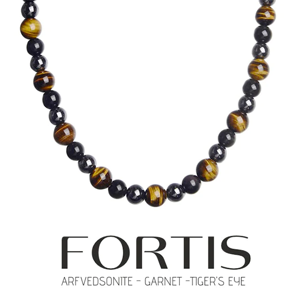 FORTIS Royale Chalcedony Beaded Kalung