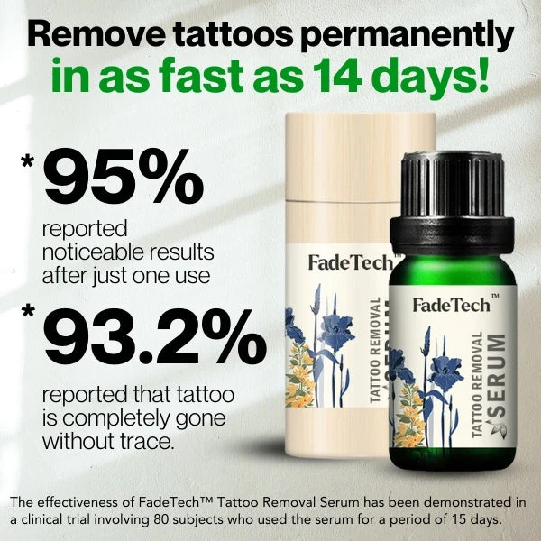 Серум за премахване на татуировки FadeTech™