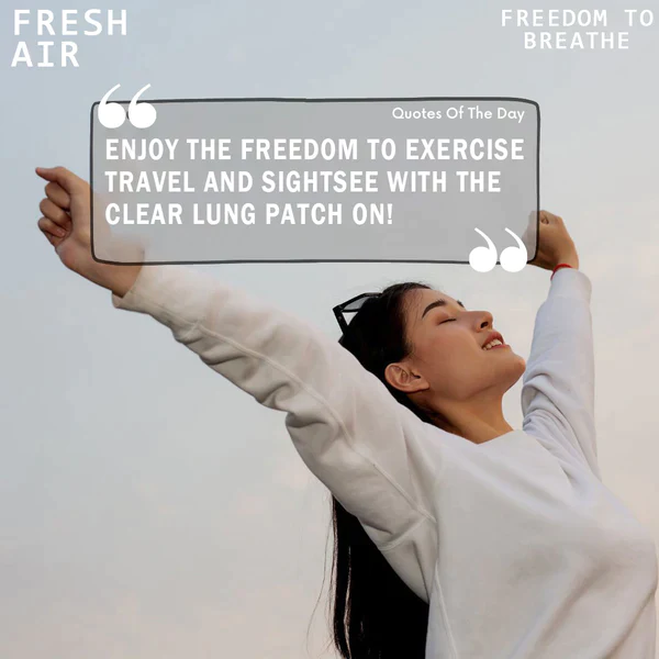 Fivfivgo ™ BreatheFree Lungenreinigungspflaster