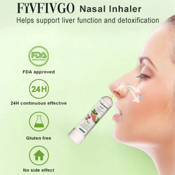 Fivfivgo™ LiverAir neusinhalator