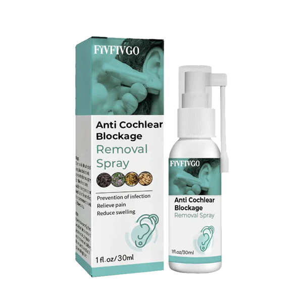 Fivfivgo™ Spray pro ochranu kochlea-Blockaden
