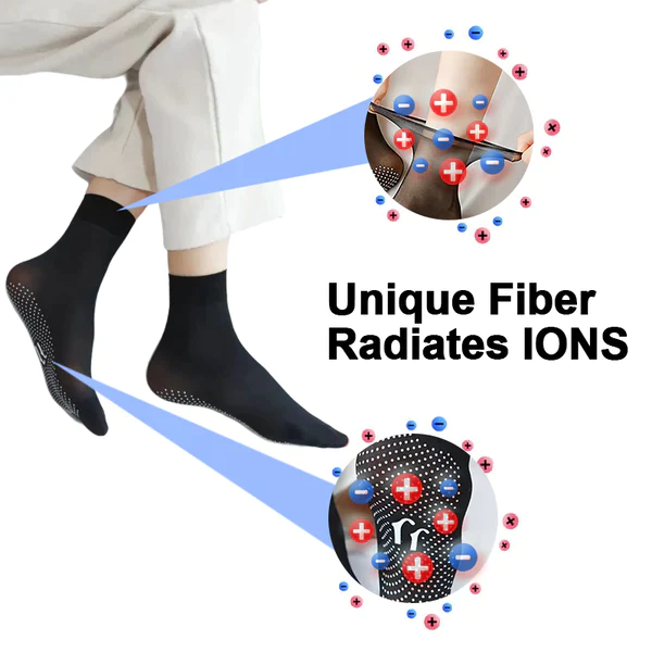Fivfivgo™ Tourmaline Ionic Body Shaping Stretch Sokker