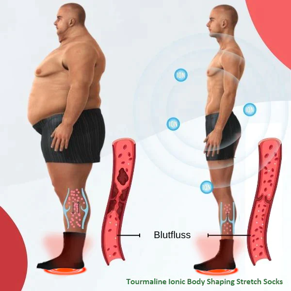Calzini elasticizzati Fivfivgo™ Tourmaline Ionic Body Shaping