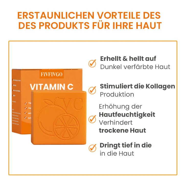 Fivfivgo™ Vitamin C aufhelende Seife