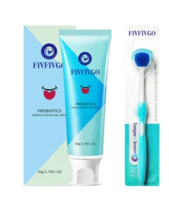 Fivfivgo™ Oral Hygiene Brush & Tongue Cleansing Gel