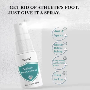 FlexiFit™ Deodorant Foot Care Spray